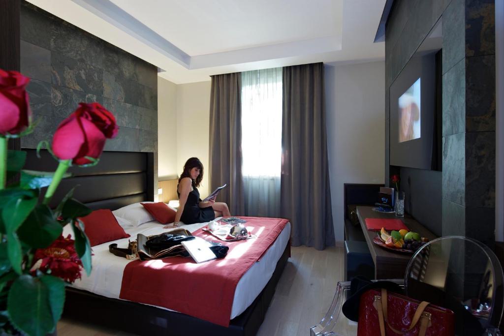 Unahotels Villa Dei Platani Фолиньо Стая снимка
